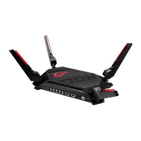 Asus Dual-band Gaming Router GT-AX6000 ROG Rapture 802.11ax 6000 Mbit/s Porty sieciowe Ethernet 5 Wsparcie dla Mesh MU-MiMO Bez - 4